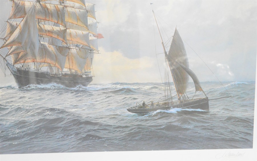 J. Steven Dews, two signed limited edition prints " The Tweed in the channel" 1875 and "The - Image 2 of 3
