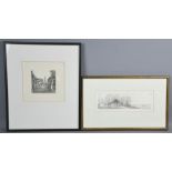 Two modern engravings, German landscape 3/950, Magnificent Gardens of the Golden Island, 3/100.