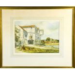 James Henry Starling (1905-1996): Hornchurch Mill, Norfolk, watercolour, 28 by 39cm.