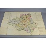 A 19th century ordnance survey map of the Country of Durham