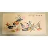 Attributed to Pan Jingshu (1892-1939) and Wu Hufan (1894-1968): offerings on a desk, Chinese ink and