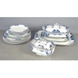 A part dinner service by Milford to include tureens , dinner plates etc