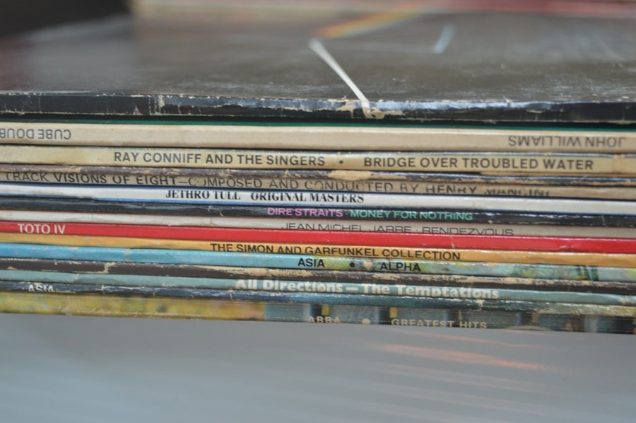 A quantity of LP records to include Yes, Bruce Springsteen, Joe Satriani, Led Zeppelin, Enya, Bon - Image 13 of 14