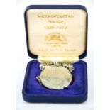 A 150th Anniversary Metropolitan Police medallion 1829-1979, solid nickel silver, The Tower Mint.