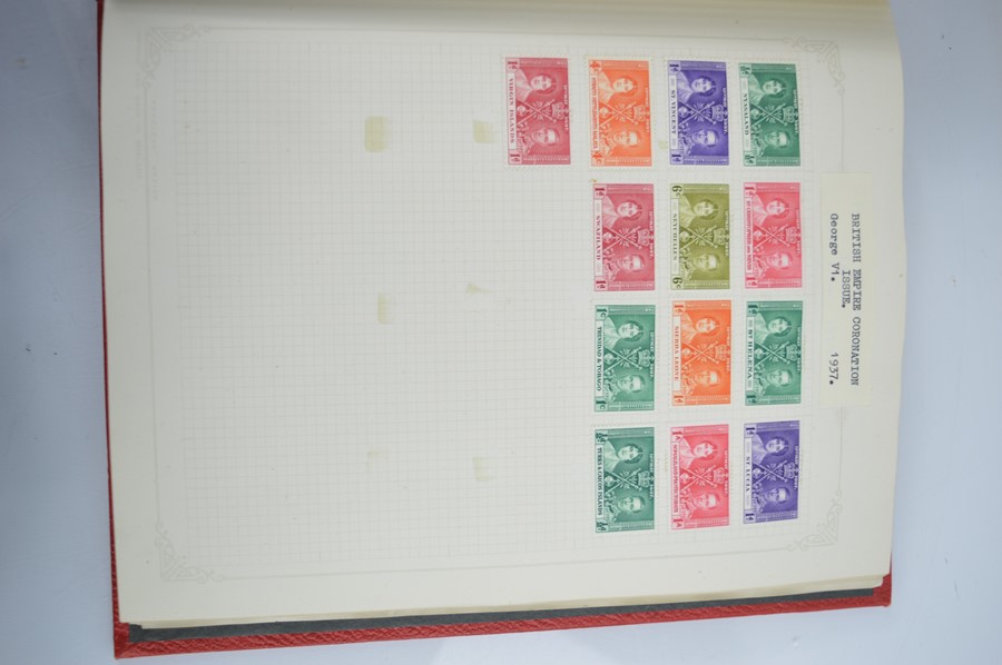 An album of early British and worldwide stamps to include penny reds and other examples - Image 7 of 10