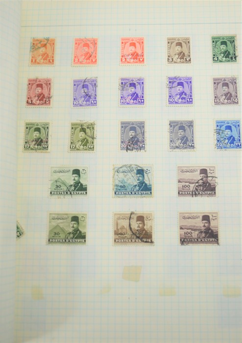 Two albums of British Empire, Egypt and Irish stamps some early examples - Image 9 of 18