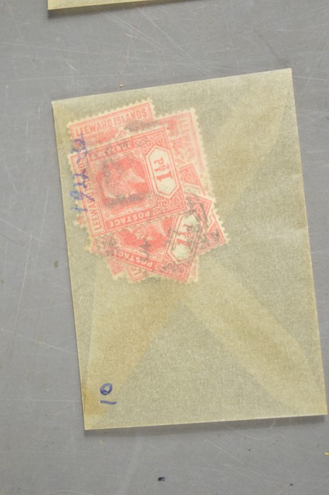 A quantity of Leeward Islands stamps dating from 1890 to the 1920s, approx 100 stamps - Image 3 of 5
