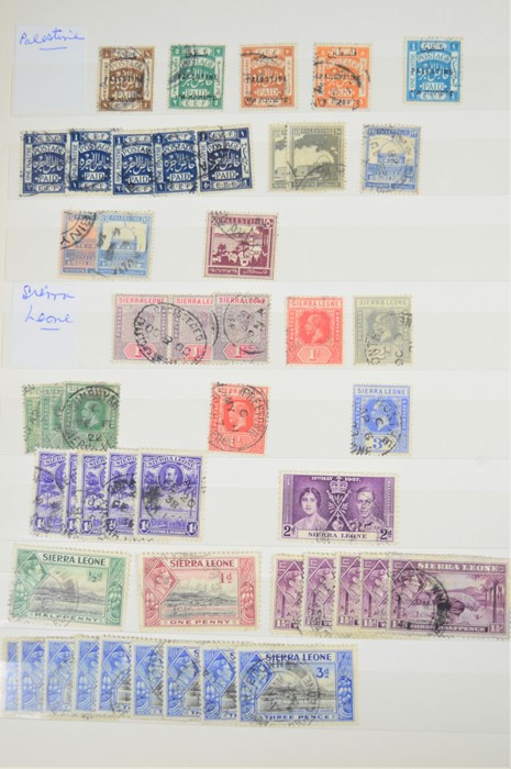 An album of British and British colonies stamps to include Turk islands,St Vincent,Virgin Islands, - Image 5 of 15