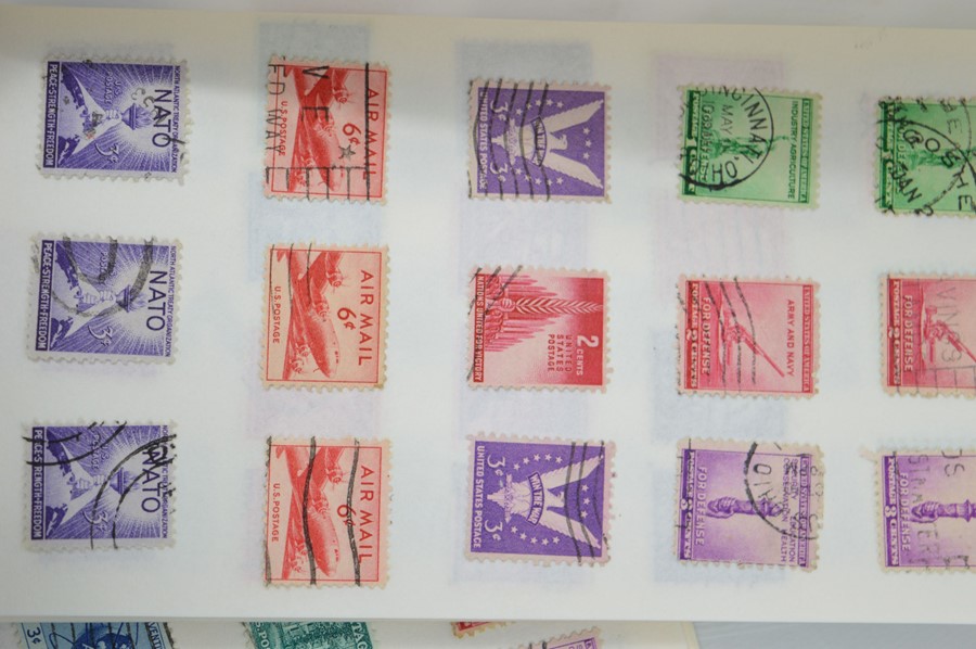 A selection of worldwide stamps to include India,America and Spain, 1940s to 1960s approx 450 plus - Image 5 of 8