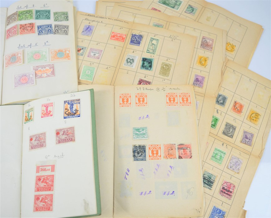 A selection of worldwide stamps to include some early and mint examples