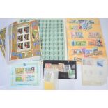 A group of mint stamps to include Cook Islands Christmas 1967, San Marino, the Republic of Mali