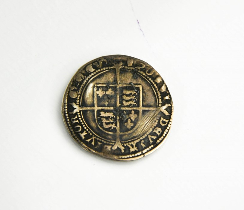 A King Edward VI silver hammered six pence, year of issue 1547-1553. - Image 2 of 2