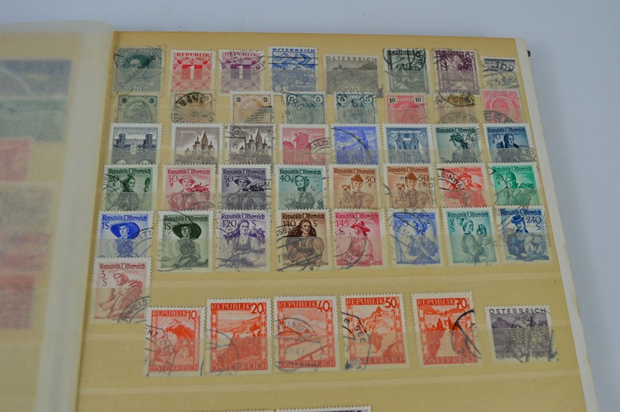 A stamp album of British and worldwide stamps to include - Luxembourg - Poland - Italy - Russia - - Image 15 of 19