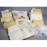 A large quantity of British and worldwide stamps, some early examples, 10000 plus stamps