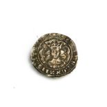 A King Edward III silver half groat, two pence, year of issue 1327-1377.