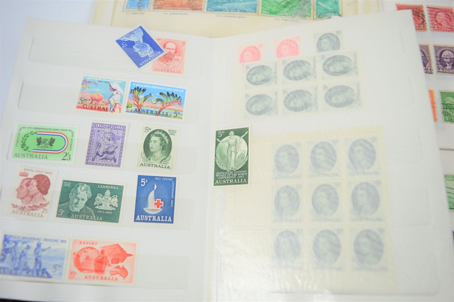 A selection of worldwide stamps to include India,America and Spain, 1940s to 1960s approx 450 plus - Image 2 of 8