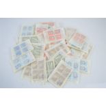 A quantity of Australian stamps in individual packets of a hundred dating from the 1960s, approx