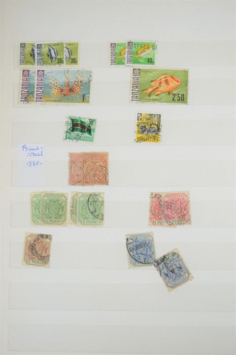 An album of British and British colonies stamps to include Turk islands,St Vincent,Virgin Islands, - Image 7 of 15