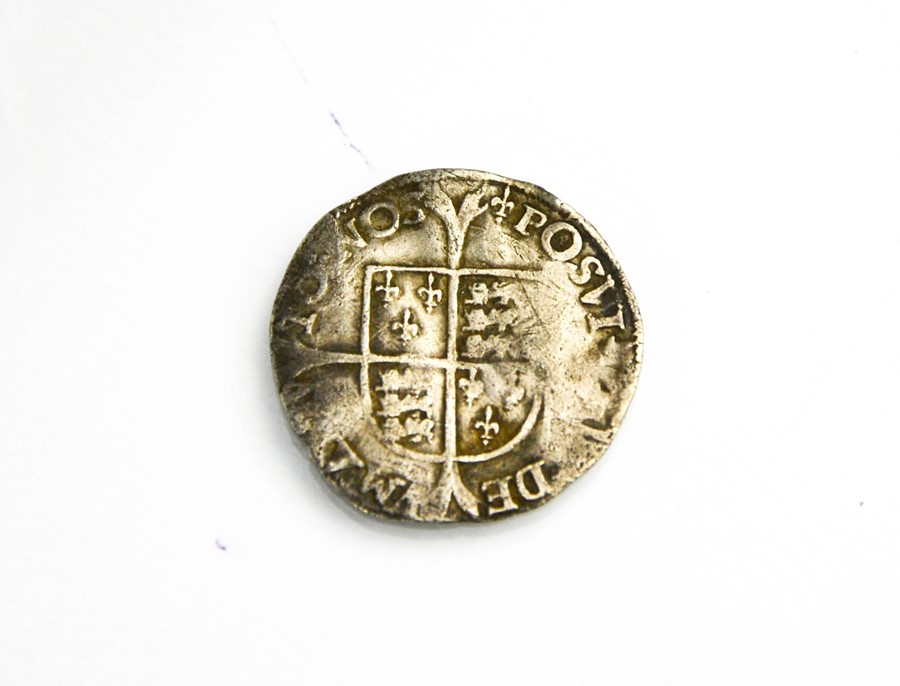 A silver Philip & Mary groat, fourpence, date of issue 1554-1558. - Image 2 of 2