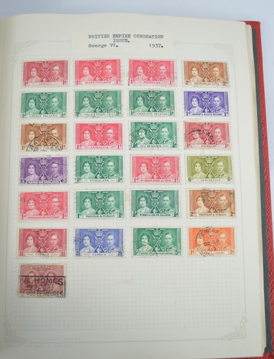 An album of early British and worldwide stamps to include penny reds and other examples - Image 8 of 10