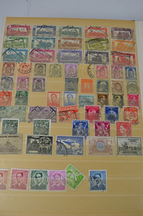 A stamp album of British and worldwide stamps to include - Luxembourg - Poland - Italy - Russia - - Image 5 of 19