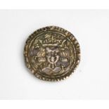 King Henry VI silver portrait groat, fourpence, mint mark Calais, First Reign of King Henry VI, 1422
