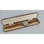 A 1960s Excalibur watch in original box