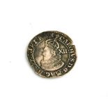 A King Charles I Tower Mint Shilling, year of issue 1625.