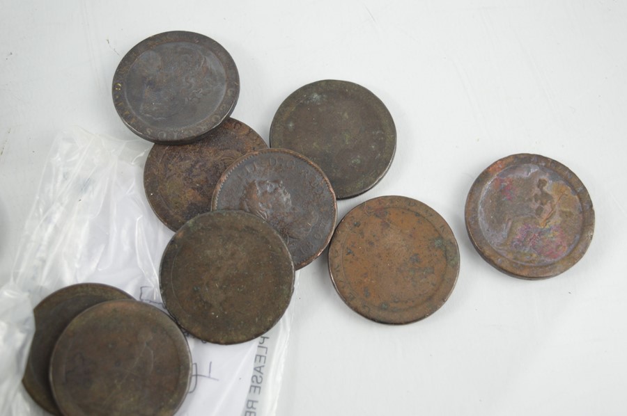 A quantity of British coins to include George III Isle Of Man 1813 halfpenny , Maundy coins, - Image 3 of 3