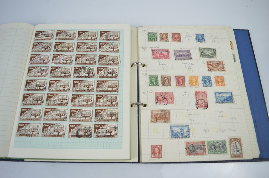 Two albums of British Empire, Egypt and Irish stamps some early examples - Image 4 of 18