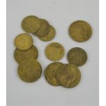 A quantity of George III tokens