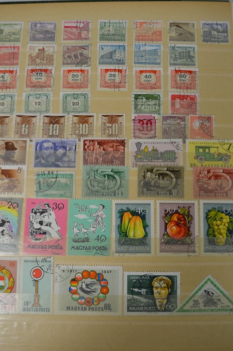 A stamp album of British and worldwide stamps to include - Luxembourg - Poland - Italy - Russia - - Image 7 of 19