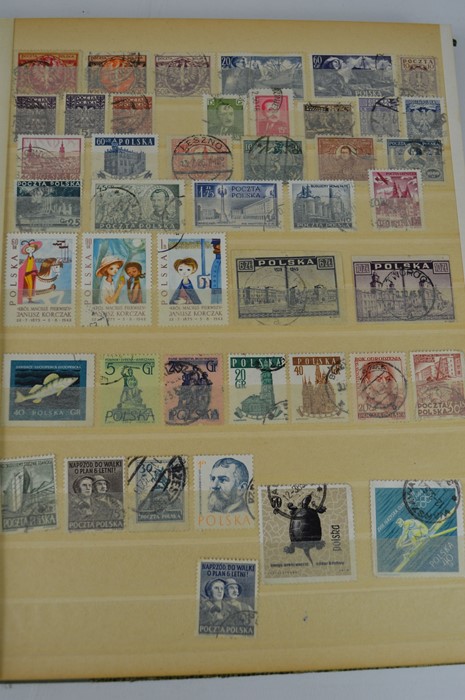 A stamp album of British and worldwide stamps to include - Luxembourg - Poland - Italy - Russia - - Image 11 of 19