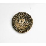 A King Edward VI silver hammered six pence, year of issue 1547-1553.