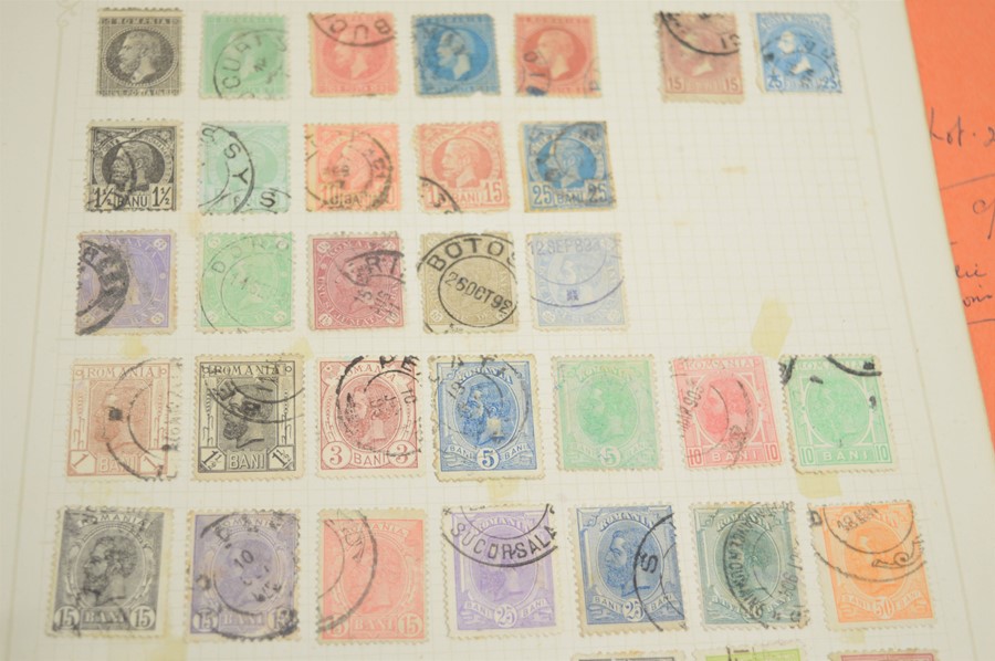 A selection of stamps from Denmark,Romania,Iceland some early examples together with a group of mint - Image 3 of 6