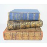 A group of antique books to include The Royal History of England, Universal English Dictionary and