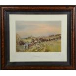John King (20th Century): Edelsborough, limited edition colour print 115/250, signed in pencil by