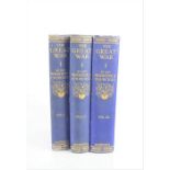 The Great War in three volumes by Winston Churchill, published by George Newnes Limited