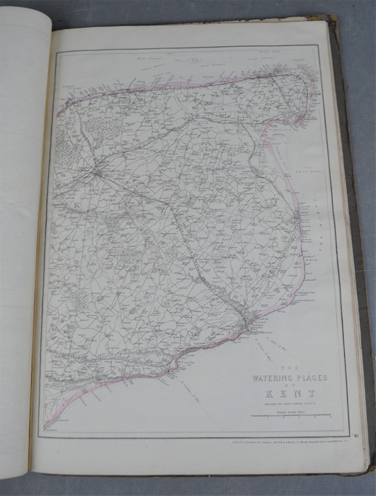 Cassell's Universal Atlas of British maps showing the principal routes of railway throughout the - Bild 5 aus 5