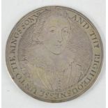 A James I and Prince Charles gaming token, circa 1616, possibly by Simon Van De Passe