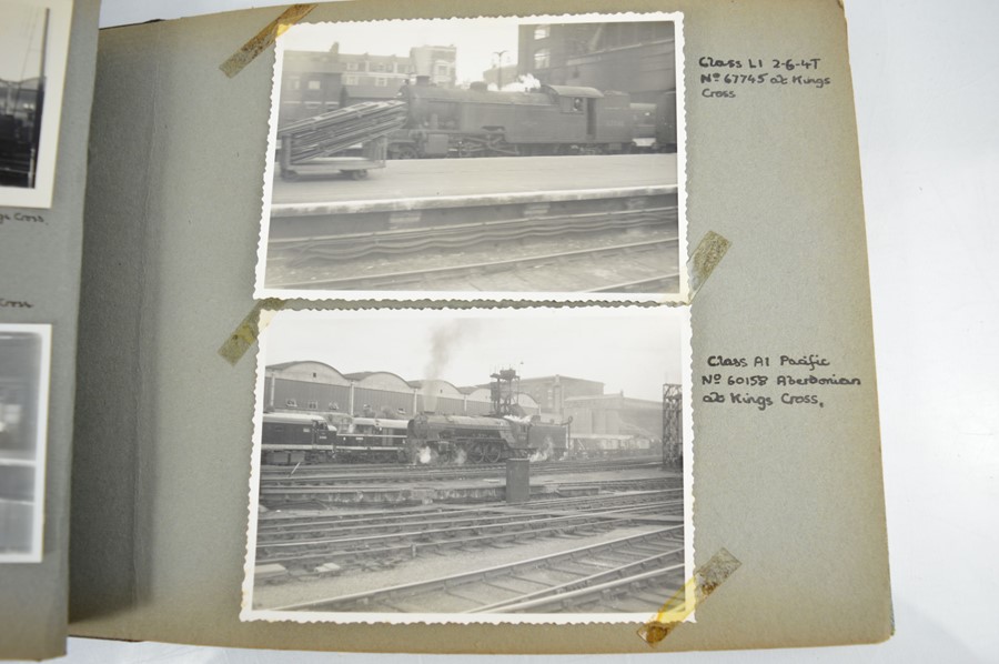 A vintage album of steam locomotives to include the Crystal palace special 1954, Union of South - Image 13 of 16