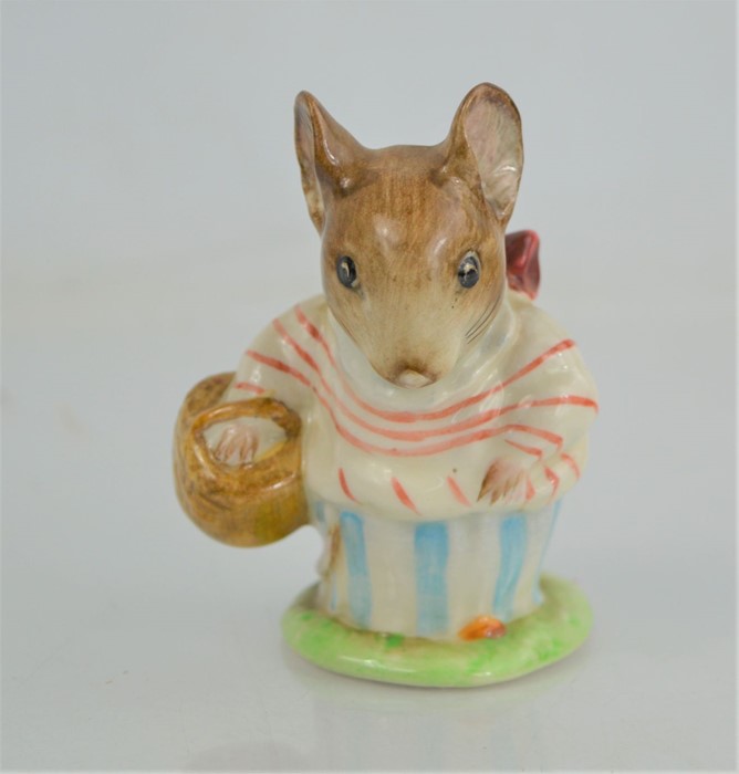 A Beswick Beatrix Potter figure " Mrs Tittlemouse" copyright 1948