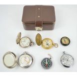 A group of pocket watches to include Ingersoll, Precisa, Ever Swiss together with a Waltham US