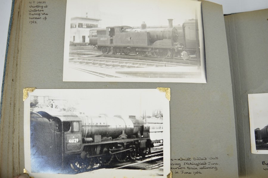 A vintage album of steam locomotives to include the Crystal palace special 1954, Union of South - Image 15 of 16