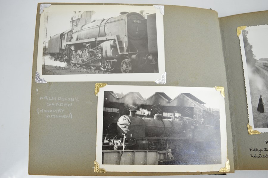 A vintage album of steam locomotives to include the Crystal palace special 1954, Union of South - Image 5 of 16