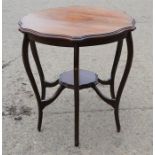 A Mahogany occasional table