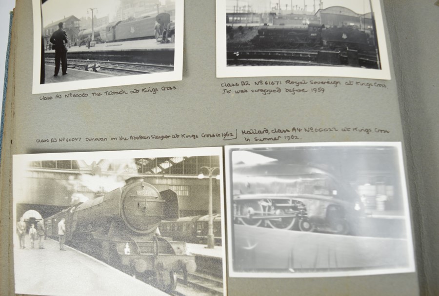 A vintage album of steam locomotives to include the Crystal palace special 1954, Union of South - Image 12 of 16