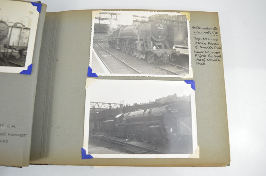 A vintage album of steam locomotives to include the Crystal palace special 1954, Union of South - Image 7 of 16