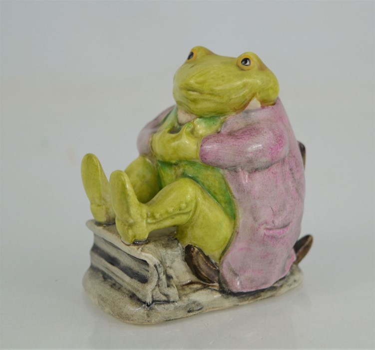 A Beswick Beatrix Potter figure "Mr Jackson" 7cm