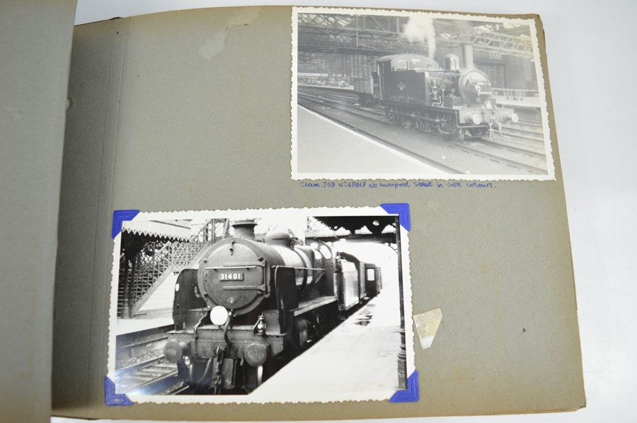 A vintage album of steam locomotives to include the Crystal palace special 1954, Union of South - Image 14 of 16